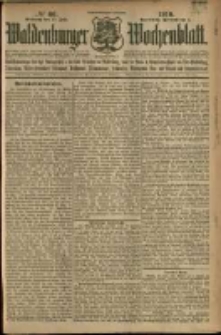 Waldenburger Wochenblatt, Jg. 56, 1910, nr 60