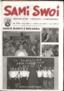 Sami Swoi : miesięcznik lokalny Lubomierza, 2003, nr 116