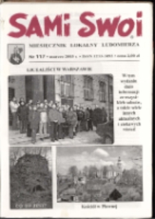 Sami Swoi : miesięcznik lokalny Lubomierza, 2003, nr 117