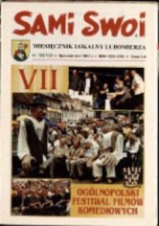 Sami Swoi : miesięcznik lokalny Lubomierza, 2003, nr 122-123