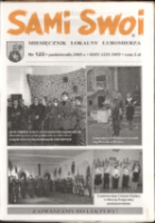 Sami Swoi : miesięcznik lokalny Lubomierza, 2003, nr 125