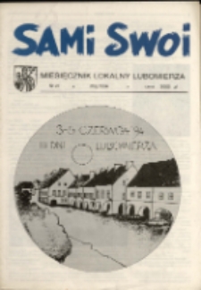 Sami Swoi : miesięcznik lokalny Lubomierza, 1994, nr 21