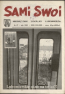 Sami Swoi : miesięcznik lokalny Lubomierza, 1995, nr 27