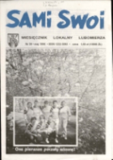 Sami Swoi : miesięcznik lokalny Lubomierza, 1996, nr 39