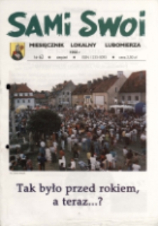 Sami Swoi : miesięcznik lokalny Lubomierza, 1998, nr 62