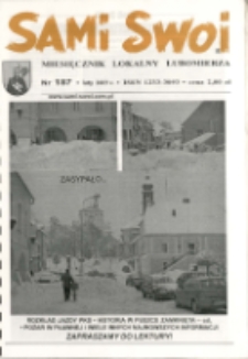 Sami Swoi : miesięcznik lokalny Lubomierza, 2009, nr 187