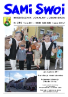 Sami Swoi : miesięcznik lokalny Lubomierza, 2011, nr 216 [Dokument elektroniczny]