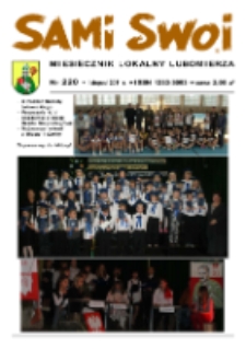 Sami Swoi : miesięcznik lokalny Lubomierza, 2011, nr 220 [Dokument elektroniczny]