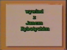 Wywiad z Janem Rybotyckim z dnia 2.04.1998 r. : promocja książki "Jawor od A do Z"