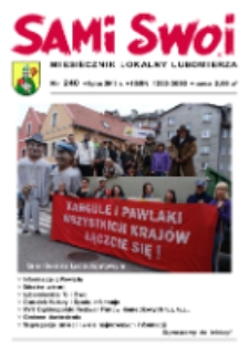 Sami Swoi : miesięcznik lokalny Lubomierza, 2013, nr 240 [Dokument elektroniczny]