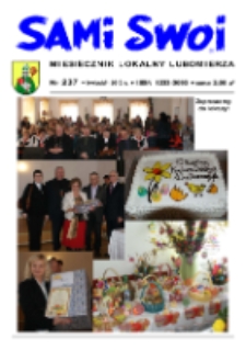 Sami Swoi : miesięcznik lokalny Lubomierza, 2013, nr 237 [Dokument elektroniczny]