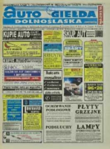 Auto Giełda Dolnośląska : regionalna gazeta ogłoszeniowa, 1999, nr 99 (626) [14.12]