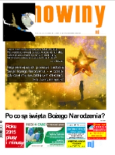 Nowiny Jeleniogórskie : tygodnik społeczny, R.57!, 2015, nr 51 (2948) [Dokument elektroniczny]