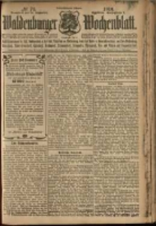 Waldenburger Wochenblatt, Jg. 56, 1910, nr 73