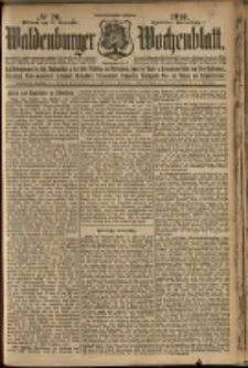 Waldenburger Wochenblatt, Jg. 56, 1910, nr 76