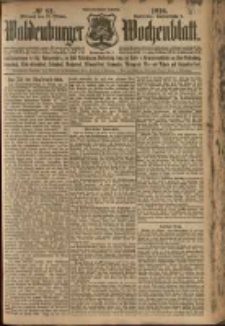 Waldenburger Wochenblatt, Jg. 56, 1910, nr 82