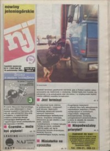 Nowiny Jeleniog&oacute;rskie : tygodnik społeczny, R. 38!, 1995, nr 41 (1948!)