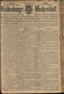 Waldenburger Wochenblatt, Jg. 56, 1910, nr 93