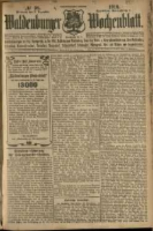 Waldenburger Wochenblatt, Jg. 56, 1910, nr 98