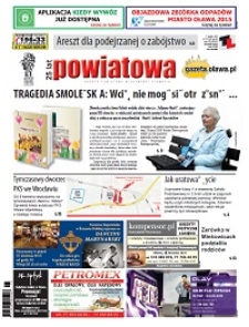 Gazeta Powiatowa - Wiadomości Oławskie, 2015, nr 15