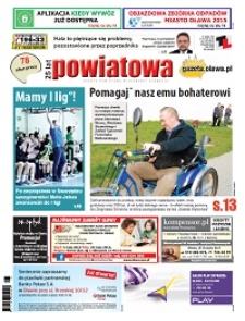 Gazeta Powiatowa - Wiadomości Oławskie, 2015, nr 16