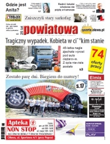 Gazeta Powiatowa - Wiadomości Oławskie, 2015, nr 17