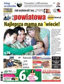Gazeta Powiatowa - Wiadomości Oławskie, 2015, nr 20