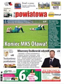 Gazeta Powiatowa - Wiadomości Oławskie, 2015, nr 27