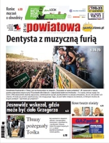 Gazeta Powiatowa - Wiadomości Oławskie, 2015, nr 36