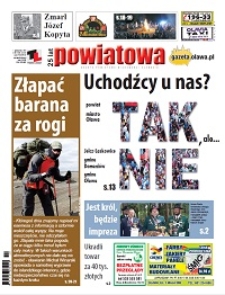 Gazeta Powiatowa - Wiadomości Oławskie, 2015, nr 40