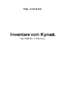 Inventare vom Kynast [Dokument elektroniczny]