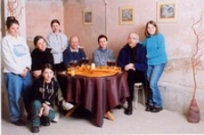 Fotografia Marka Długosza z otwarcia wystawy promującej wydanie książki „Miejsca, które są”, w Obornickim Ośrodku Kultury, 13.12.2002 r. [fot. 3] [Dokument ikonograficzny]