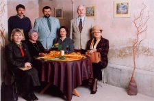 Fotografia Marka Długosza z otwarcia wystawy promującej wydanie książki „Miejsca, które są”, w Obornickim Ośrodku Kultury, 13.12.2002 r. [fot. 13] [Dokument ikonograficzny]