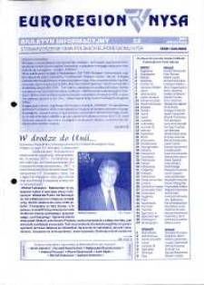 Euroregion Nysa : biuletyn informacyjny Stowarzyszenia Gmin Polskich Euroregionu Nysa, 2003, nr 52