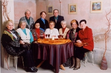 Fotografia Marka Długosza z otwarcia wystawy promującej wydanie książki „Miejsca, które są”, w Obornickim Ośrodku Kultury, 13.12.2002 r. [fot. 18] [Dokument ikonograficzny]