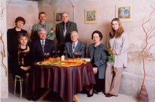 Fotografia Marka Długosza z otwarcia wystawy promującej wydanie książki „Miejsca, które są”, w Obornickim Ośrodku Kultury, 13.12.2002 r. [fot. 19] [Dokument ikonograficzny]