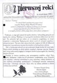 Z Pierwszej Ręki : biuletyn informacyjny Urzędu Gminy Oborniki Śląskie, 1998, nr 38 (63)