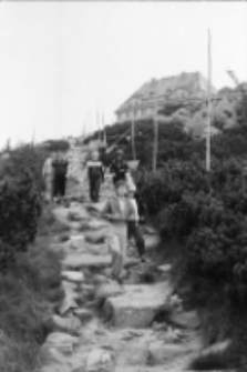 Turyści na szlaku (fot. 2) [Dokument ikonograficzny]