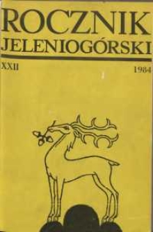 Rocznik Jeleniogórski, T. 22 (1984)