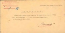Zaświadczenie dla Józefa Misiorka o zatrudnieniu, 15 stycznia 1947 r.