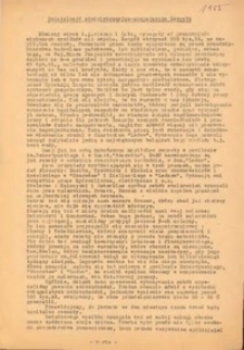 Sprawozdanie z działalności administracyjno-gospodarczej Państwowego Zespołu Sanatoriów Przeciwgruźliczych w Obornikach Śląskich za 1955 r.