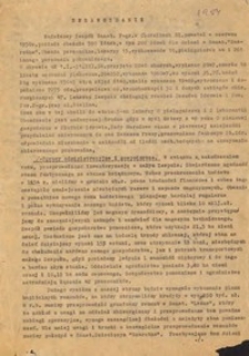 Sprawozdanie z działalności Państwowego Zespołu Sanatoriów Przeciwgruźliczych w Obornikach Śląskich za 1954 r.