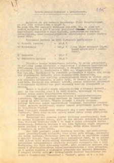 Sprawozdanie administracyjno-gospodarcze z działalności Państwowego Zespołu Sanatoriów Przeciwgruźliczych w Obornikach Śląskich za 1956 r.