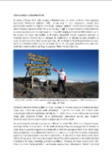 Jelenia Góra na Dachu Afryki [Dokument elektroniczny]