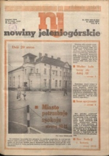 Nowiny Jeleniogórskie : tygodnik PZPR, R. 31, 1988, nr 21 (1537!)