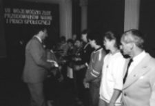 VII Wojewódzki Zlot Przodowników Nauki i Pracy Społecznej w Jeleniej Górze (fot. 1) [Dokument ikonograficzny]