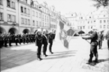 Jelenia Góra : strażacy na Placu Ratuszowym (fot. 4) [Dokument ikonograficzny]