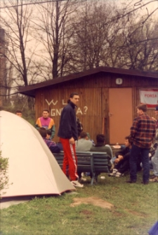 46. Światowy Młodzieżowy Zlot Campingu i Caravaningu w Obornikach Śląskich, 16.04.1998 r. (fot. 5) [Dokument ikonograficzny]