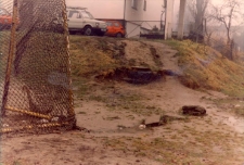 Osiedle Spółdzielni Mieszkaniowej Lokatorsko-Własnościowej w Trzebnicy przy ul. M. Skłodowskiej-Curie w Obornikach Śląskich, 1997 r. (fot. 30) [Dokument ikonograficzny]