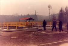 Otwarcie oczyszczalni ścieków przy ul. Grunwaldzkiej w Obornikach Śląskich, 9.12.1997 r. (fot. 4) [Dokument ikonograficzny]